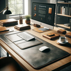 Optimisez Votre Espace de Travail avec nos produits en Cuir Personnalisable
