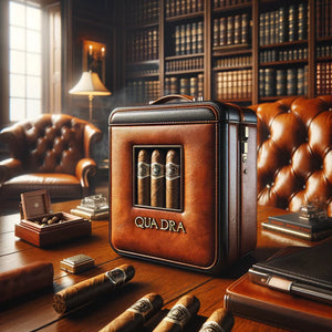 Quadra : La Cave à Cigares en Cuir, où Sophistication rime avec Conservation