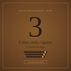 Étui 3 cigares : guide pour bien choisir et personnaliser