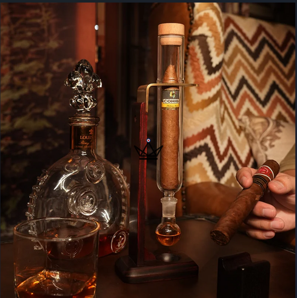 Infuseur à cigare haut de gamme avec hygromètre- Infusio Prestige