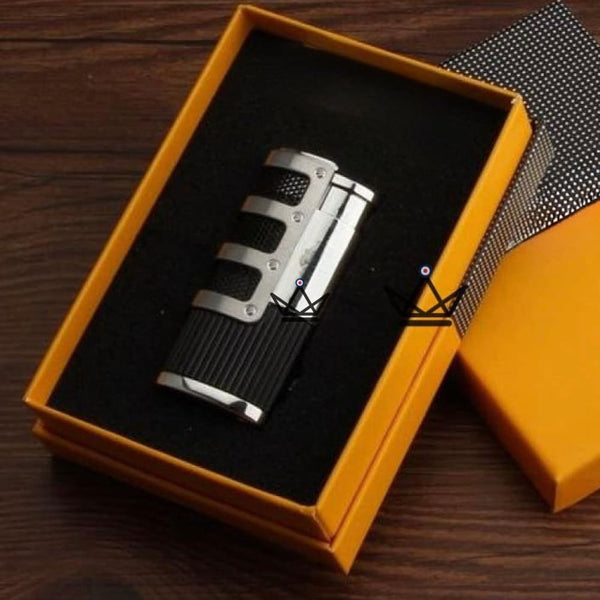 Briquet Chalumeau COHIBA - 3 Torches - FLYKE coffret cigare