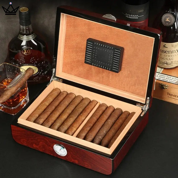 Cigar Humidor - RETRO 60' Deluxe
