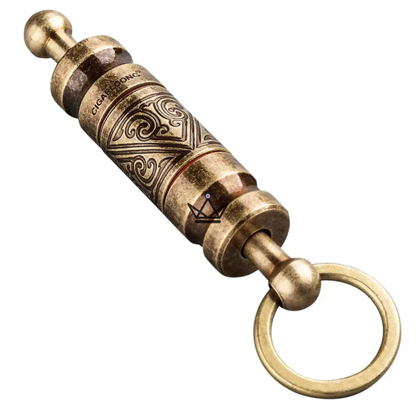 Coupe-cigare emporte-pièce porte-clés ciselé à têtes interchangeables - TALISMAN - ["maj-desc","maj-filtre"] - coupe cigare - Cadeau, Noël, Anniversaire, Original, Fête des pères, fête des mères - Atelier Atypique