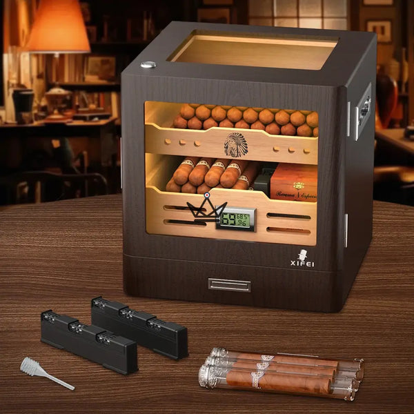 Luxuriöser Zedernholz-Humidor – Dominion Legacy