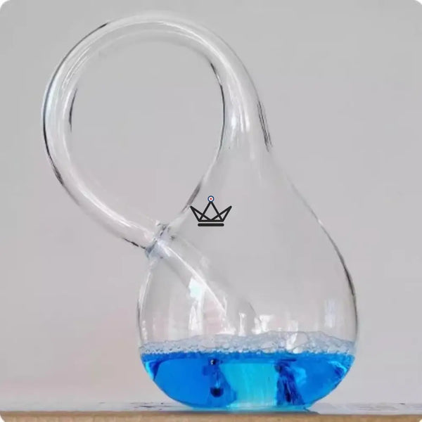 Blown glass Klein bottle, mathematical object - TOPOS