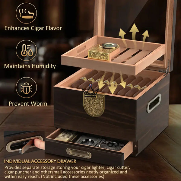 Cigar Humidor &amp; Accessories - Keeper Heritage