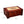 Aura Cedar Humidor — rosewood & abalone, 100 cigars, adjustable cedar dividers, gold lock