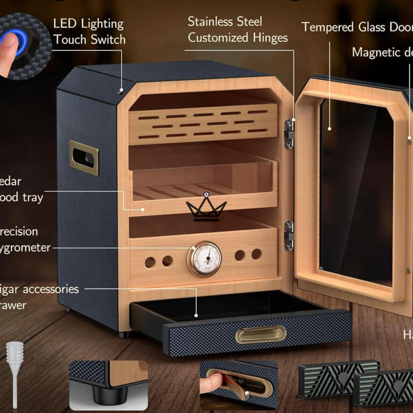 Zigarren-Humidor - Prestige Cedar Lux