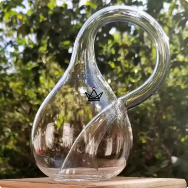 Blown glass Klein bottle, mathematical object - TOPOS