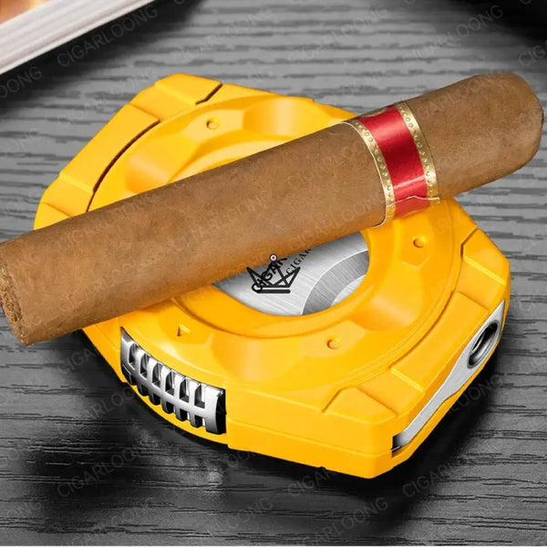 4-in-1 Stainless Steel Cigar Cutter - CALIBRIUM