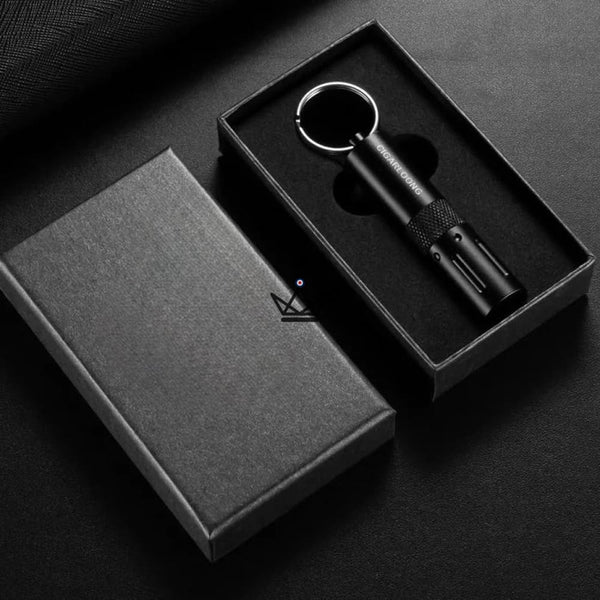 2-in-1 CAPONE Cigar Punch — Stainless Steel, 6 Colors | Gift Box