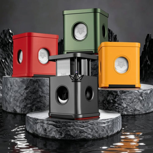 Dragon Town Cube Desktop Cigar Cutter — 3 Cuts