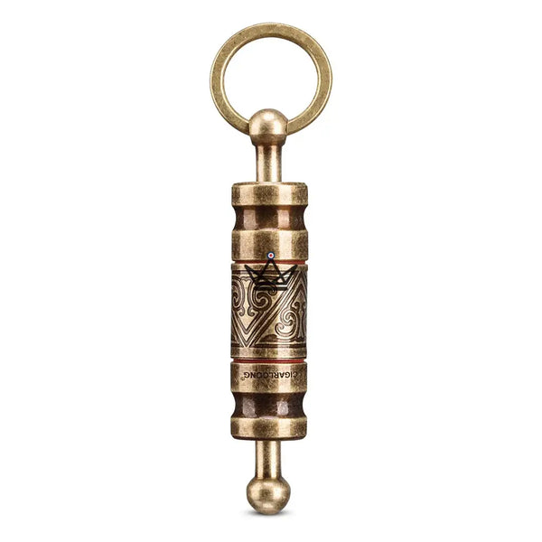 Coupe-cigare emporte-pièce porte-clés ciselé à têtes interchangeables - TALISMAN - ["maj-desc","maj-filtre"] - coupe cigare - Cadeau, Noël, Anniversaire, Original, Fête des pères, fête des mères - Atelier Atypique