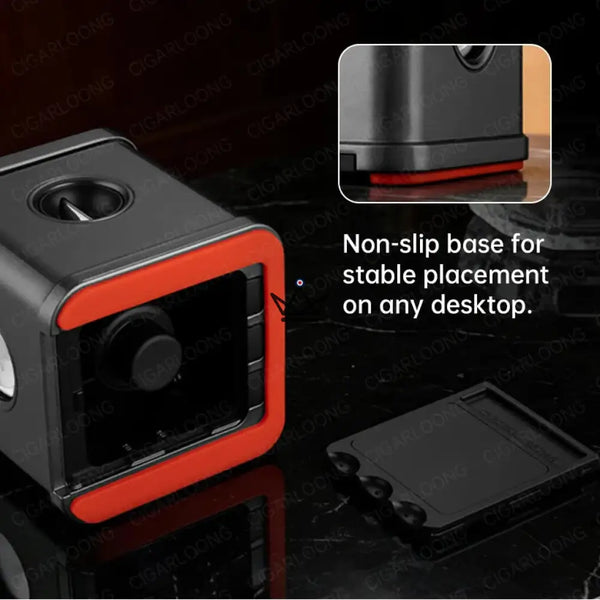 Dragon Town Cube Desktop Cigar Cutter — 3 Cuts