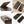 CONTACTS FAMILY Genuine Leather 3 Slots Pen Case With Removable Pen Tray Holder Pencil Case Men Woman Girls Office School Pouch - [