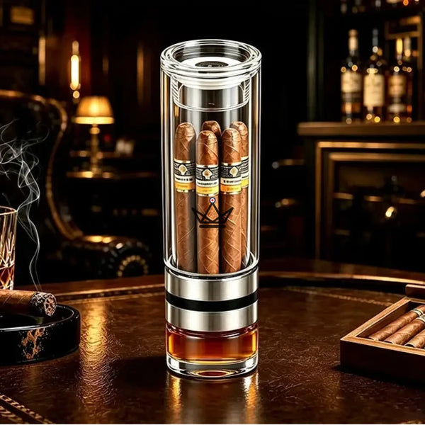 Infuseur à Cigare Verre Borosilicate 3-5 Cigares - INFUSIO CALICE