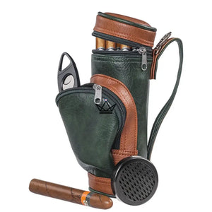 FAIRWAY — 8-cigar golf bag travel case