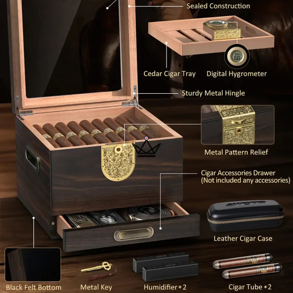 Cigar Humidor &amp; Accessories - Keeper Heritage