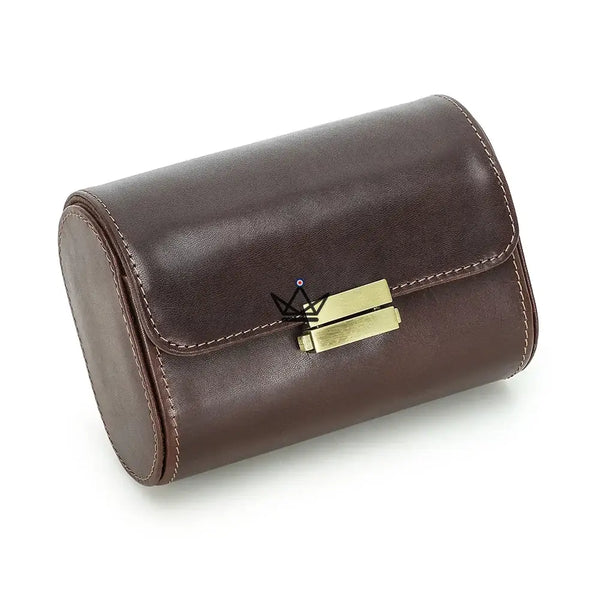 Customizable Leather Travel Watch Case for 1 to 4 Watches - CAPSULE Traveler