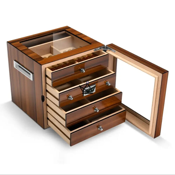 Cedar Wood Cigar Humidor - Regalia 100