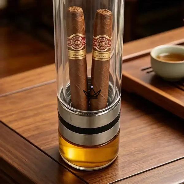 Infuseur à Cigare Verre Borosilicate 3-5 Cigares - INFUSIO CALICE
