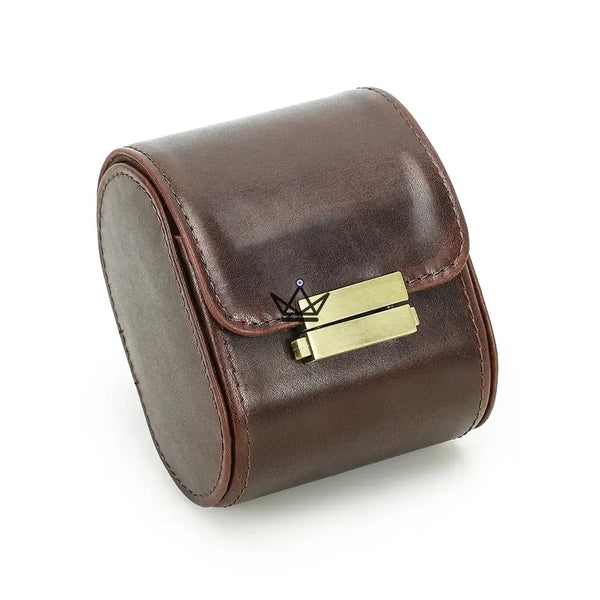 Customizable Leather Travel Watch Case for 1 to 4 Watches - CAPSULE Traveler