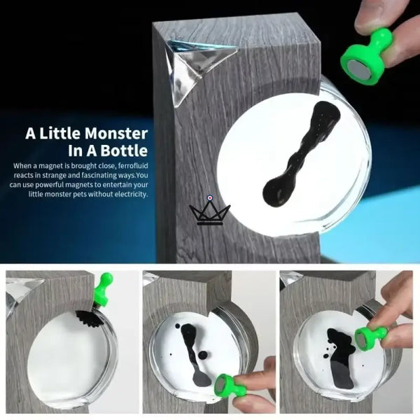 Ferrofluid speaker that dances to the rhythm of the music - ONDA