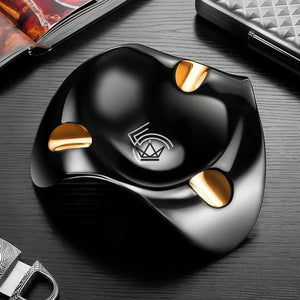 Cendrier à Cigare en Céramique - Éclipse Elégance - [] - cendrier cigare - Cadeau, Noël, Anniversaire, Original, Fête des pères, fête des mères - Atelier Atypique