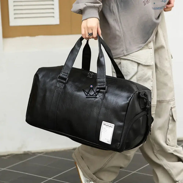 Vintage travel bag — BOLER, Wide