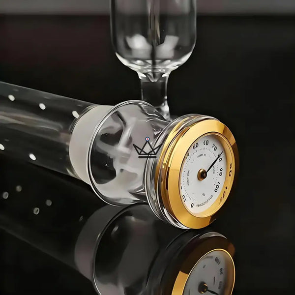 Infuseur à cigare vertical en verre - Infusio Flûtae