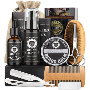 Kit Barbe Razer - 9 Pièces -  - barbe - Cadeau, Noël, Anniversaire, Original - Atelier Atypique