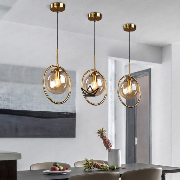 Luminaire design Nordic - World Circle -  - luminaire - Cadeau, Noël, Anniversaire, Original - Atelier Atypique