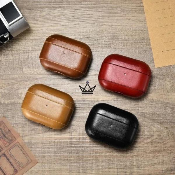 Housse en cuir pour AirPods PRO - The CasePods - Atelier Atypique