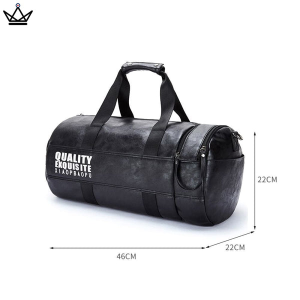 sac de sport EXQUISITE  style élégant, chic moderne fred perry noir dimension