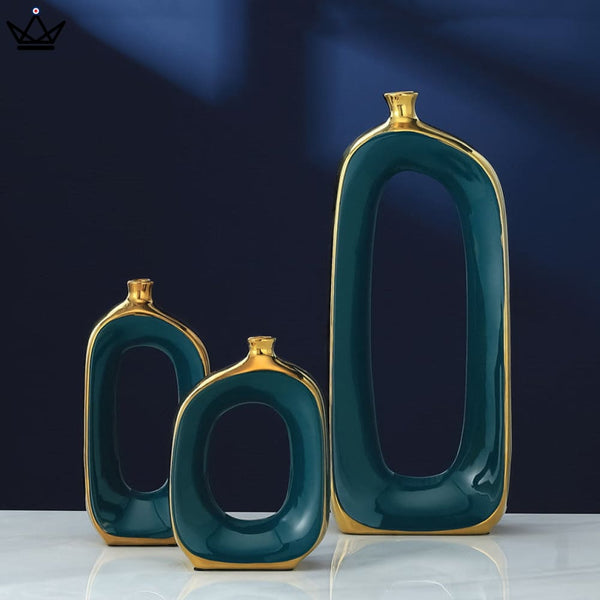Vase Céramique - Paon Ovālis - vase-ceramique-paon-ovalis -  - Atelier Atypique