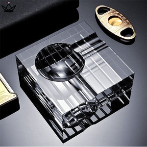 Cendrier à Cigares - Crystal Cube -  - cendrier - Cadeau, Noël, Anniversaire, Original - Atelier Atypique