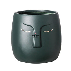 Vase Céramique - Sleepy Head - ["maj-filtre"] -  - Cadeau, Noël, Anniversaire, Original, Fête des pères, fête des mères - Atelier Atypique