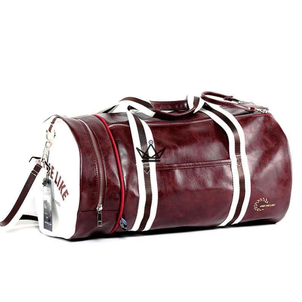 Véritable Sac De Voyage En Cuir Duffle Vintage Pour Hommes Et Véritable Sac De Voyage En Cuir Duffle Vintage Pour Hommes Et